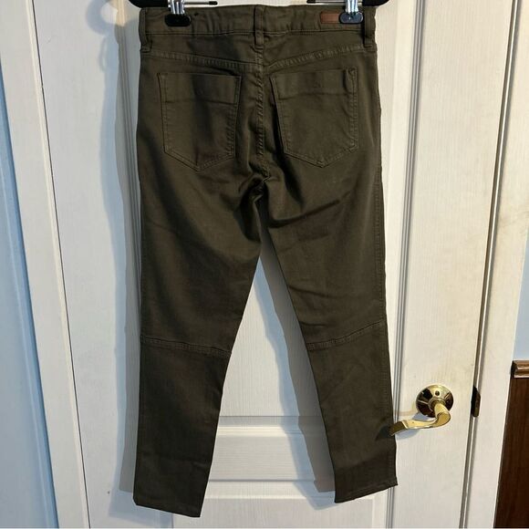Sanctuary Admiral Skinny Utility Pants Fatigue Olive Green Size 27 - Picture 2 of 12
